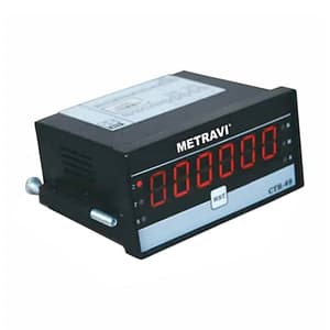 Metravi 96 x 48 mm / 6 Digits Time Totalizer, TT-300