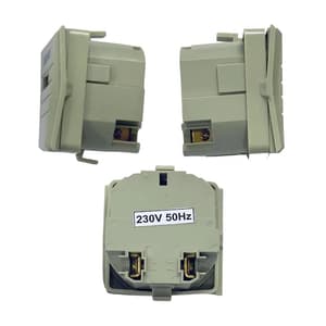 Metravi 99999.99 Hours / 46 x 46 mm Counter-Type Hour Meter, HM-01