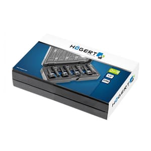 Hogert 8 Pcs Torx Impact Bit Socket Set (1/2 inch Sq. Drive), HT6R002