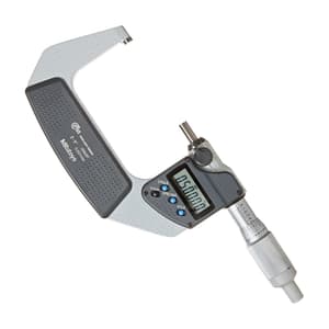 Mitutoyo 2 - 3 inch / 50.8 - 76.2 mm Digital Micrometer With Ratchet Thimble & Without SPC Data Output (IP65 Coolant-Proof), 293-346-30