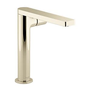 Kohler Composed Single-control Tall Basin Faucet In French Gold, K-73159T-B7-AF
