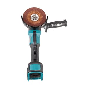 Makita 40Vmax XGT BL 125 mm (5") Cordless Angle Grinder with Rapid Charger & 2 Pcs 4.0Ah Batteries, GA047GM201