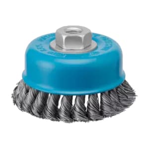 Norton Clipper 100 mm Dia. Twisted Wire Brush Wheel, CPWB4