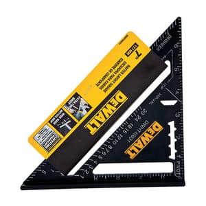 Dewalt 7 Inch / 177 mm Premium Rafter Square, DWHT46031-0