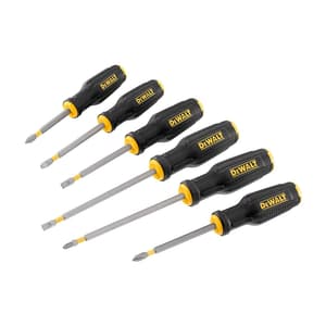 Dewalt 6 Pcs Full Fit Screwdriver Set, DWHT0-62056