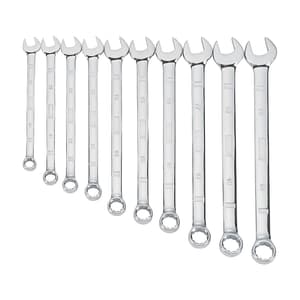Dewalt 10 Pcs, 10 mm - 19 mm Combination Wrench Set, DWMT19227-1