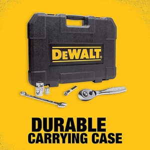 Dewalt 22 Pcs 1/2 Inch Sq. Drive 6 Pt Socket Set, DWMT19241-1