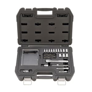 Dewalt 37 Pcs 1/4 Inch Sq. Drive 6 Pt Socket Set, DWMT19238-1