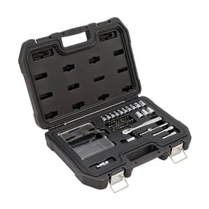 Dewalt 37 Pcs 1/4 Inch Sq. Drive 6 Pt Socket Set, DWMT19238-1