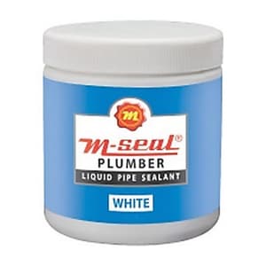 M-Seal Plumber 100 Gms White Liquid Pipe Sealant (Pack of 100 Pcs)