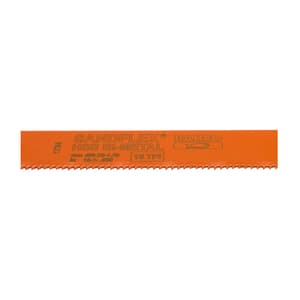 Bahco 600 x 45 x 2.25 mm, 4 TPI HSS-BiMetal Sandflex Power Hacksaw Blade (Pack of 10 Pcs)