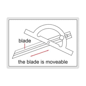 Insize 100 x 150 mm Carbon Steel Protractor, 4797-100