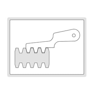 Insize 2 - 20 mm Pitch Gauge, 4824-12