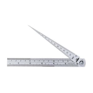Insize 0.8 - 15 mm Taper Gauge with Steel Ruler, 4829-1