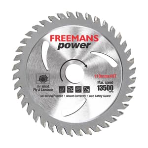 Freemans 7 inch / 180 mm TCT Power Circular Saw Blade (40 Teeth), TCT740