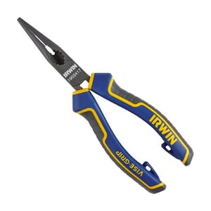 Irwin 6 inch / 150 mm Standard Long Nose Plier With Vise Grip, 1902417