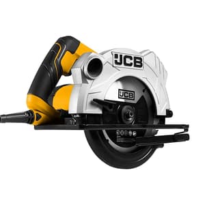 JCB 190 mm / 1500W Heavy Duty Circular Saw With Adjustable Base Plate & Spindle Lock, JCB-CS1500-EM