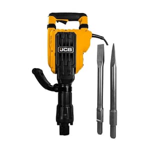 JCB 16kg 1700W Demolition Hammer With Aluminum Body & 30 mm Hex Shank, JCB-DH1700-EM