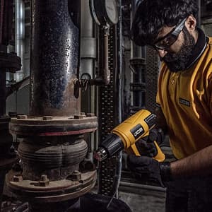 JCB 2000W 600°C 2 Speed Heat Gun For Variable Heat Control, JCB-HG2000-EM