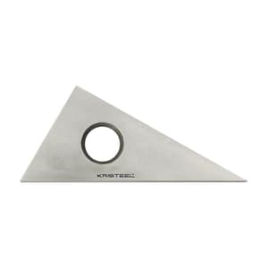 Kristeel 3-1/2 Inch / 88 mm Set Square (30°-60°-90°), SS-A
