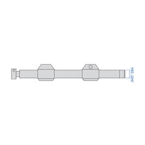 Insize 0 - 200 mm Universal Comparison Gauge without Digital Indicator, 2927-M200