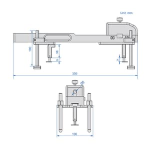 Insize 100 - 300 mm Digital Comparison Gauge, 2514-300