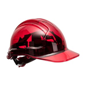 Portwest Peak View Plus Ratchet Hard Hat (Red), PV64 