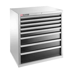 Facom 27 inch Heavy-Duty Industrial Unit With 8 Drawers, 2938B