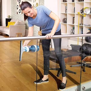 Black & Decker 3.6V Li-Ion Cordless Window & Glass Vacuum Cleaner, WW100-B1