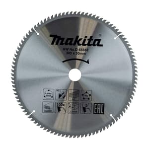 Makita 12 inch / 305 mm TCT Saw Blade For Multi Material (100 Teeth), D-63585