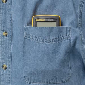 Fluke 107 6000 Counts / 600V CAT III Palm-Sized Digital Multimeter