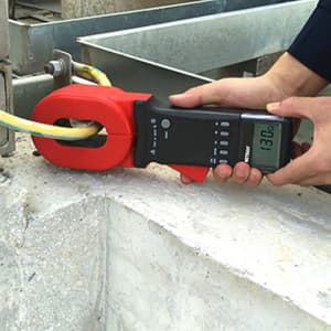 Metravi 4 Digits / 0.01Ohm - 1500Ohm Resistance Range Clamp On Ground Resistance Tester With Long Elliptical Jaw, CET-03