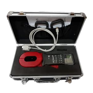 Metravi 4 Digits / 0.01Ohm - 1500Ohm Resistance Range Clamp On Ground Resistance Tester With Long Elliptical Jaw, CET-03
