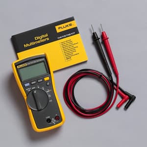 Fluke 114 6000 Counts / 600V True-RMS Electrical Digital Multimeter