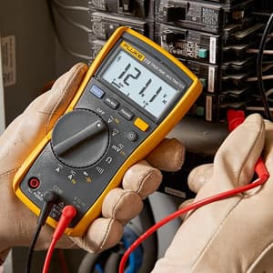 Fluke 115 6000 Counts / 600V True-RMS Field Technicians Digital Multimeter