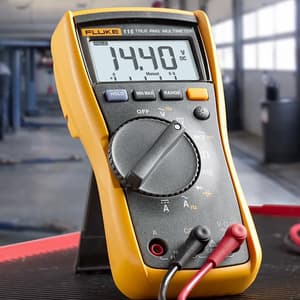Fluke 115 6000 Counts / 600V True-RMS Field Technicians Digital Multimeter
