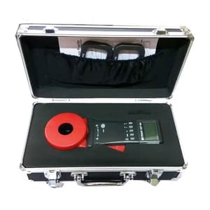 Metravi 4 Digits / 0.01Ohm - 1500Ohm Resistance Range Clamp On Ground Resistance Tester With Round Jaw, CET-04
