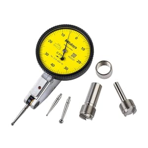 Mitutoyo 0.8 x 0.01 mm Horizontal Type Dial Test Indicator, 513-404-10A