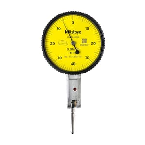 Mitutoyo 0.8 x 0.01 mm Horizontal Type Dial Test Indicator, 513-404-10A