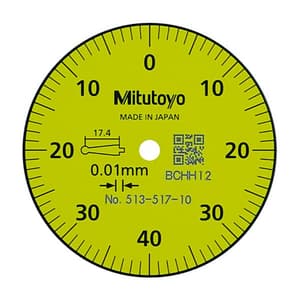 Mitutoyo 0.8 mm Pocket Type Dial Test Indicator, 513-517-10T