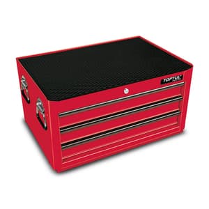Toptul 27 Inch 3 Drawer General Series Middle Tool Chest (Red), TBAA0305