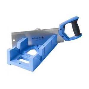 Hogert 300 mm / 12 Inch ABS Plastic Miter Box With Handsaw, HT3S296