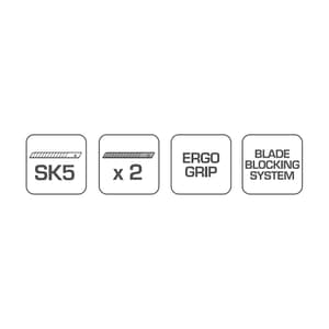 Hogert 9 mm Snap-off Blade Knife, HT4C603-D