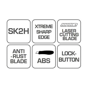 Hogert 18 mm Snap - Off Blade Knife, HT4C626