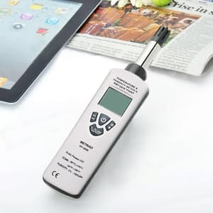 Metravi -30°C - 100°C Digital Temperature & Humidity (Thermo-Hydro) Meter With Dew Point & Wet Bulb, HT-3006