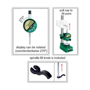 Insize 12.7 mm / 0.5 inch High Precision Digital Indicator, 2136-10