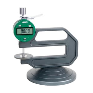 Insize 10 mm / 0.4 inch Digital Rubber Thickness Gauge, 2263-6A