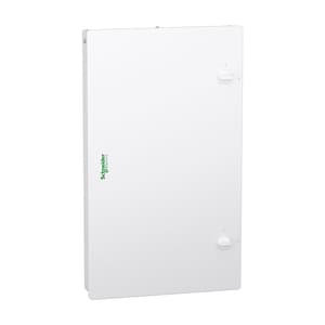 Schneider Electric 4 Tier 56 Modules Double Door Metal - Flexi Tier DBs (IP43), A9HFD456