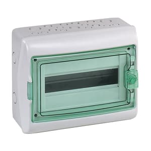 Schneider Electric 1 Row x 18 Module Enclosures For Modular Devices With Terminal Blocks (Weather Proof), 13432