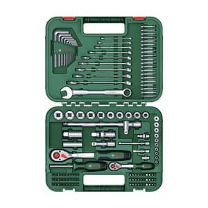 Bosch 132 Pcs Advanced Hand Tool Set, 1 600 A02 Z9B